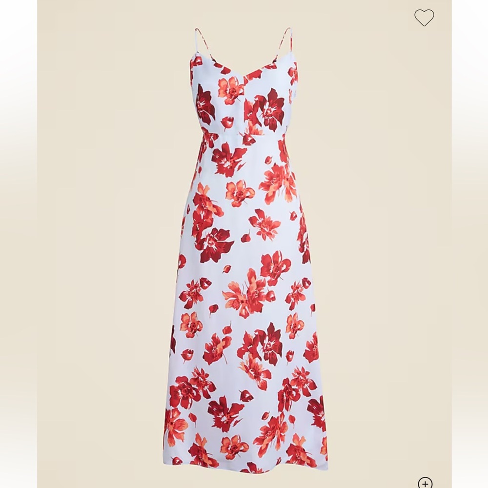 NWT J Crew Collection Natasha Floral Slip Dress